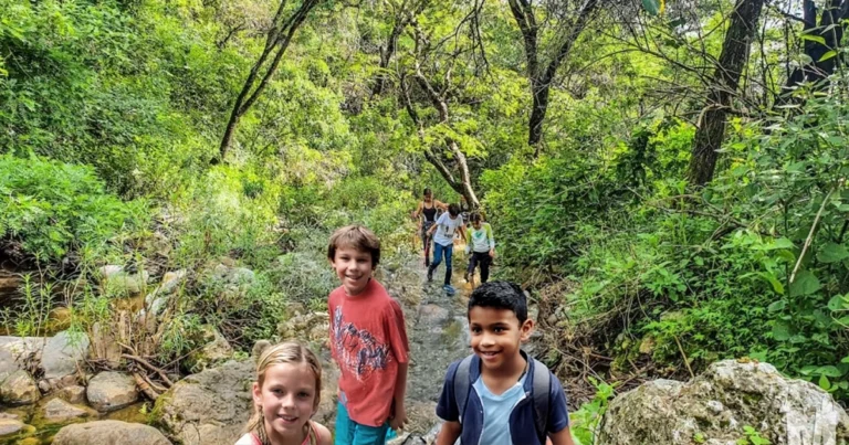 Malinalco con niños
