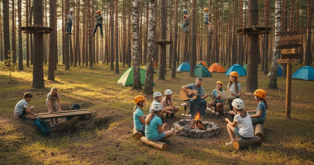 Por qué los campamentos escolares fortalecen la confianza y autonomía de los niños