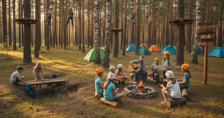 Por qué los campamentos escolares fortalecen la confianza y autonomía de los niños