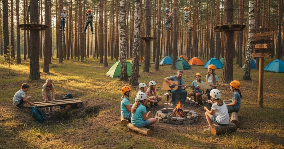 Por qué los campamentos escolares fortalecen la confianza y autonomía de los niños