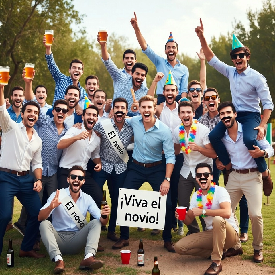 Despedida de soltero para grupos grandes