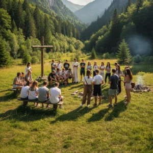 Por qué organizar retiros católicos fuera de la ciudad, en un entorno de más de 8 hectáreas