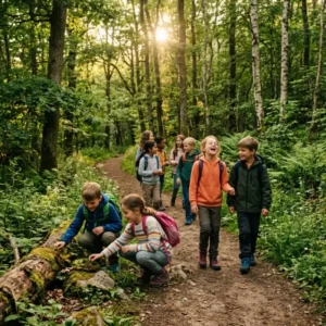 Por qué es tan importante que los niños convivan más con la naturaleza en la era digital