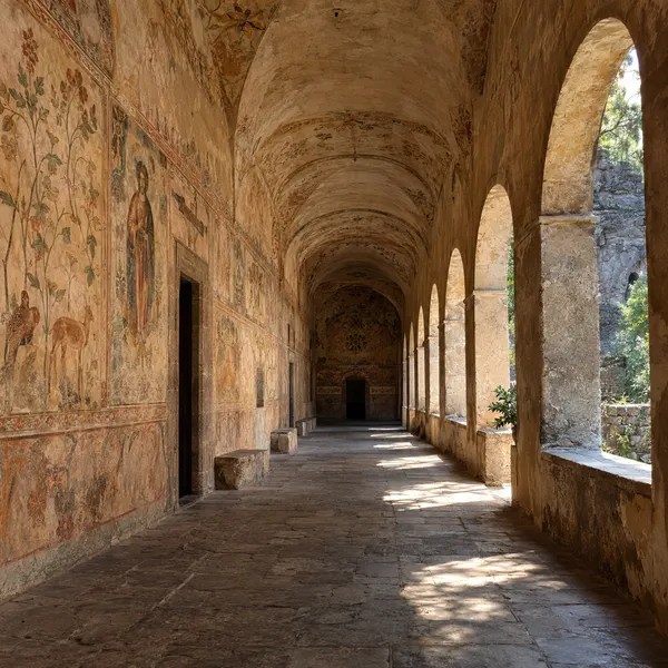 Murales coloniales del Convento Agustino de Malinalco, Pueblo Mágico del Estado de México